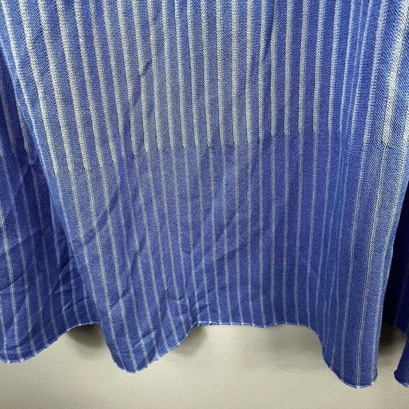 Misook Periwinkle Rib Knit Straight Midi Skirt Size M Blue Purple - Picture 9 of 11